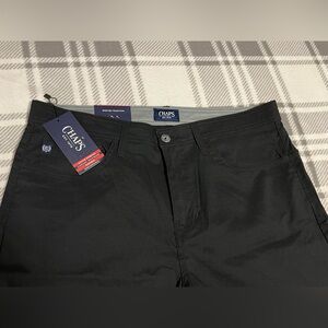 Chaps Classic Black Pants 36x32